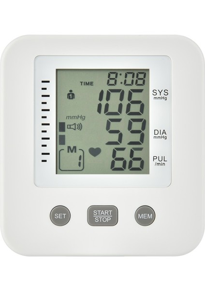 Elektrikli Üst Kol Kan Basıncı Monitörü Dijital Kalp (Yurt Dışından)