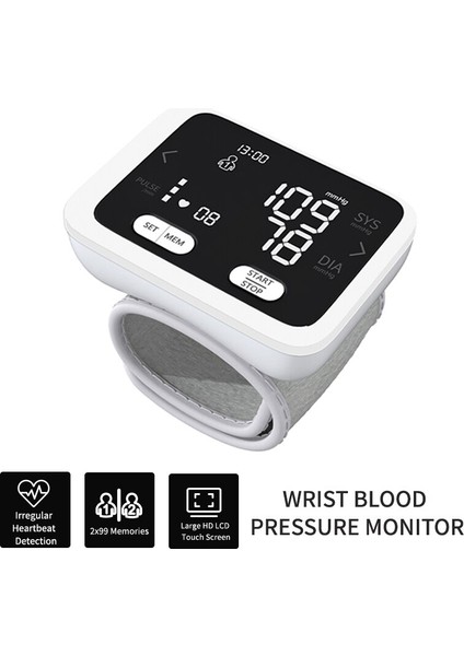 Sesli LCD LCD LCD ile 1 Adet Kan Basıncı Monitörü (Yurt Dışından) fiyatları
