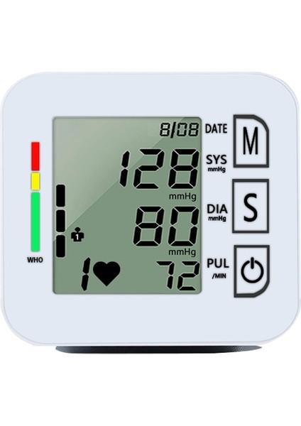 Otomatik Tonometer Dijital Tensiometer Kol Kan Basıncı Monitörü (Yurt Dışından)