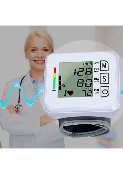 Otomatik Tonometer Dijital Tensiometer Kol Kan Basıncı Monitörü (Yurt Dışından) indirimleri