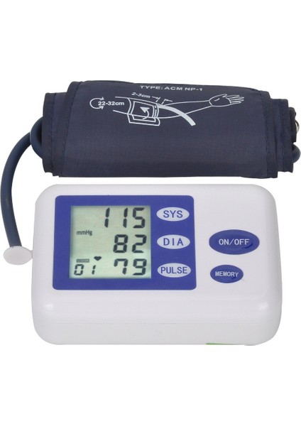 Sağlık Otomatik Kol Kan Basıncı Ölçer Monitör Makinesi Monitörü (Yurt Dışından)