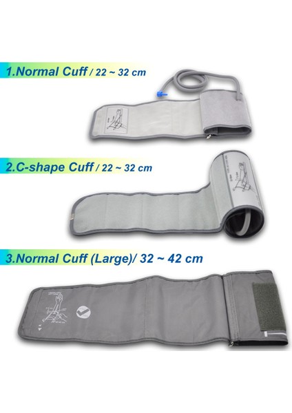 Normal ve Büyük Yetişkin Kan Basıncı Manşet Üst Kol Üst (Yurt Dışından) fiyatları