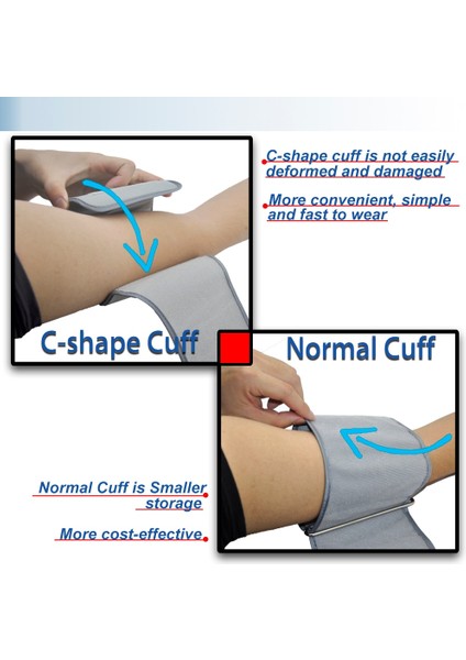 Normal ve Büyük Yetişkin Kan Basıncı Manşet Üst Kol Üst (Yurt Dışından) fırsatları