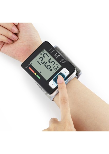Tıbbi Bilek Kan Basıncı Monitörü LCD Dijital (Yurt Dışından)