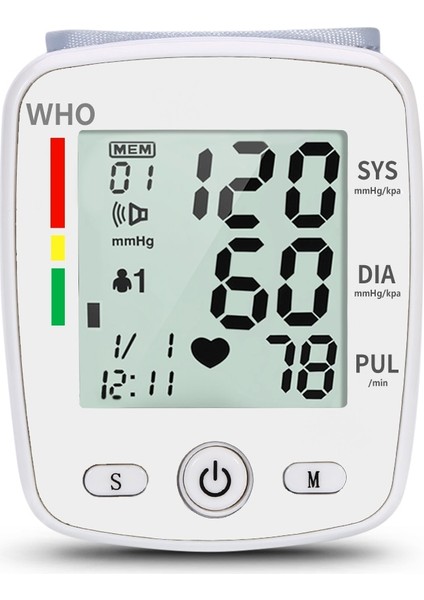 Lulucare Kan Monitörü Elektronik Tansiyon Aleti (Yurt Dışından)