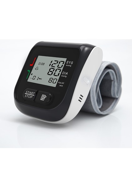 Tıbbi Dijital LCD Bilek Kan Basıncı Monitörü Otomatik (Yurt Dışından)