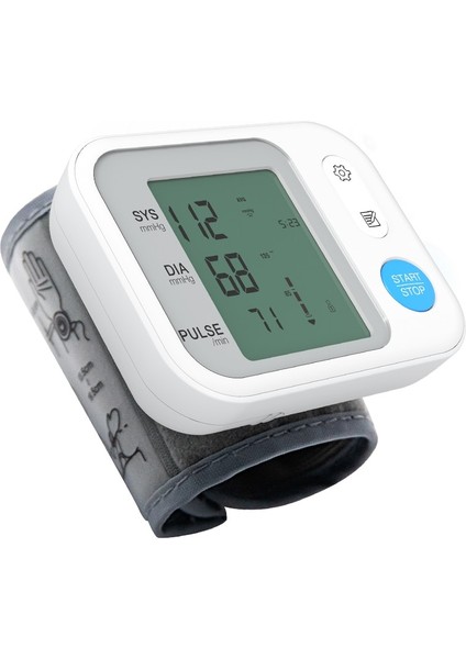 Tıbbi Dijital LCD Bilek Kan Basıncı Monitörü Otomatik (Yurt Dışından) fırsatları