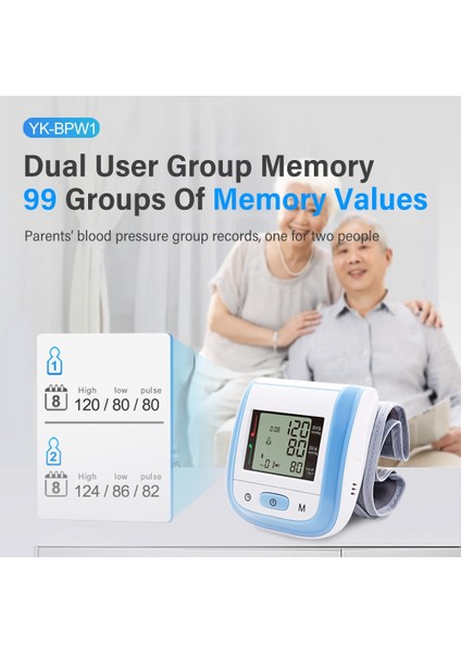 Yongrow Tonometer Otomatik Bilek Dijital Kan Basıncı Monitörü (Yurt Dışından) fiyatları