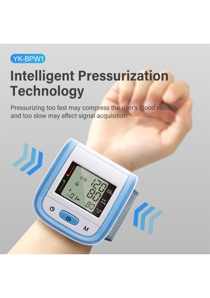 Yongrow Tonometer Otomatik Bilek Dijital Kan Basıncı Monitörü (Yurt Dışından) fırsatları