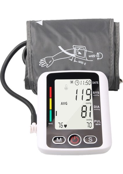 Üst Kol Otomatik Kan Basıncı Monitörü (Yurt Dışından)