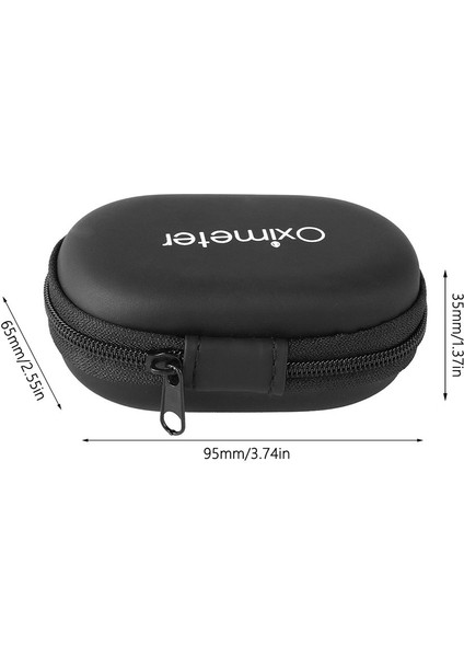 Oksimetre Saklama Çantası 10 * 7 * 4 cm Nötr Oksimetre Saklama Çantası (Yurt Dışından)