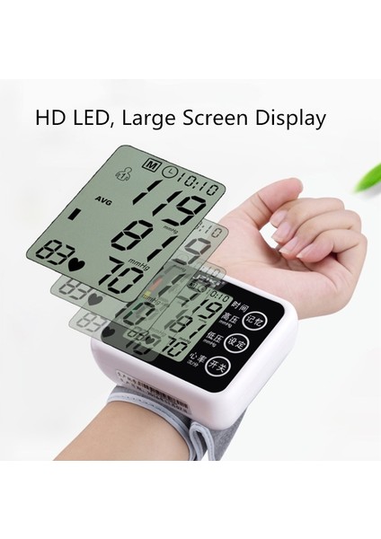 Sağlık Dijital Otomatik Bilek Kan Basıncı Monitörü Bp Monitör (Yurt Dışından) fiyatları