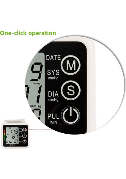 Sağlık Dijital Otomatik Bilek Kan Basıncı Monitörü Bp Monitör (Yurt Dışından) indirimleri
