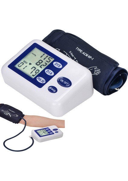 Otomatik Dijital Üst Kol Kan Basıncı Monitör Kalp Kalp Atış (Yurt Dışından) fiyatları