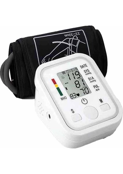 Homeuse Sağlık Dijital LCD Üst Kol Kan Basıncı Kan (Yurt Dışından)