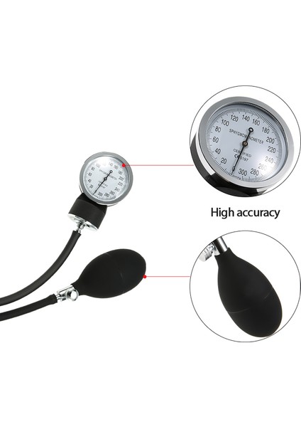 Aneroid Kan Basıncı Monitörü Üst Kol Fshygmomanometer (Yurt Dışından)