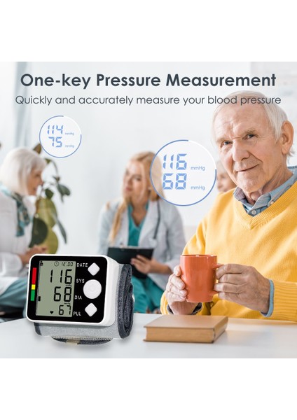 Pastsky Bilek Dijital Kan Basıncı Monitörü Ölçer Tonometre LCD (Yurt Dışından) fiyatları