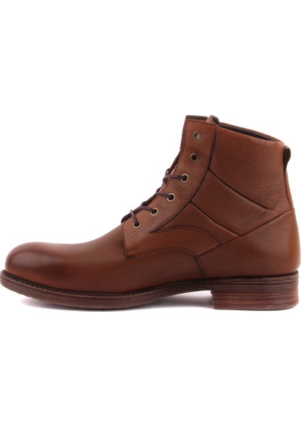 Sail Lakers - Taba Deri Bağcıklı Erkek Bot modelleri