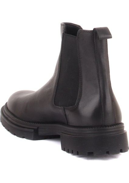 Sail Lakers - Siyah Deri Erkek Chelsea Bot fırsatları