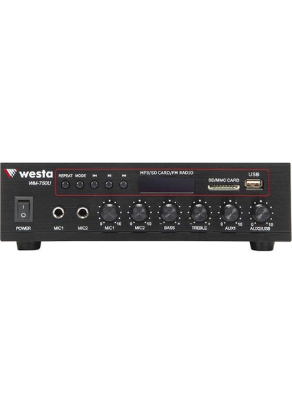 WM-750U 80 Watt Usb/sd 100 Volt Hat Trafolu Amfi