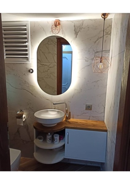 80*50 Oval Ledli Banyo Aynası fiyatları