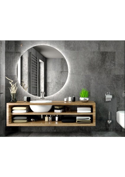 60 cm Ledli Banyo Aynası