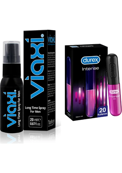 Long Time Spray For Men Durex Intense Uyarıcı Jel