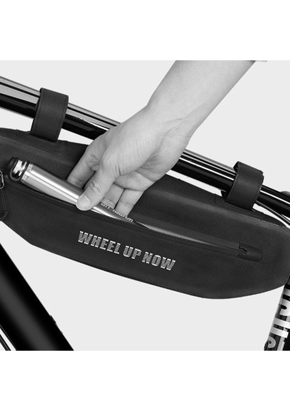 Mtb Yol Çantası Üst Tüp Ön Çerçeve Depolama Pannier Çantası (Yurt Dışından)