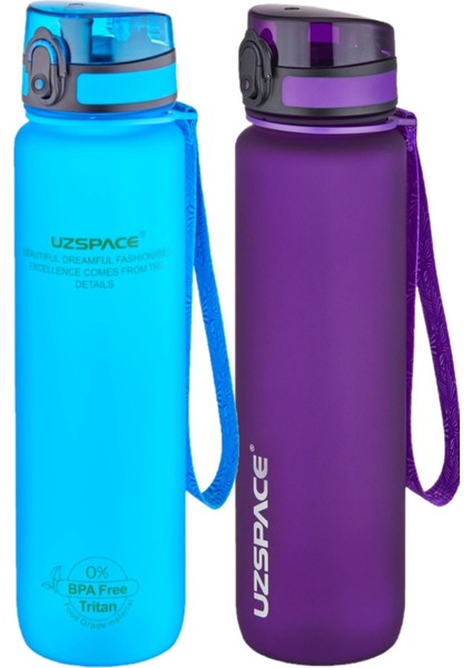 Fiftyfifty Tritan Su Matarası 2'li 1000 ml