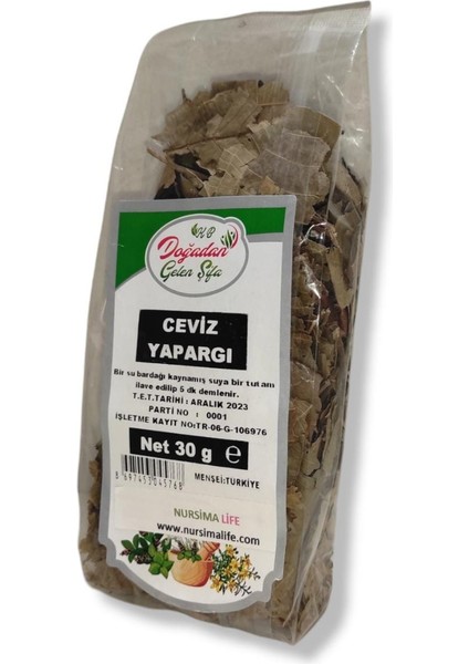 Ceviz Yaprağı 30 gr