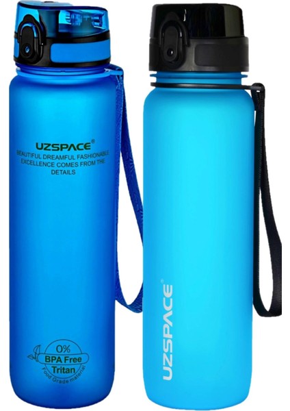 Fiftyfifty Tritan Su Matarası 2'li 1000 ml
