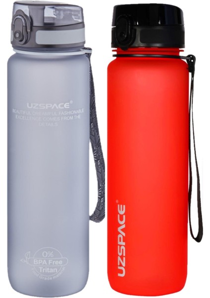 Fiftyfifty Tritan Su Matarası 2'li 1000 ml
