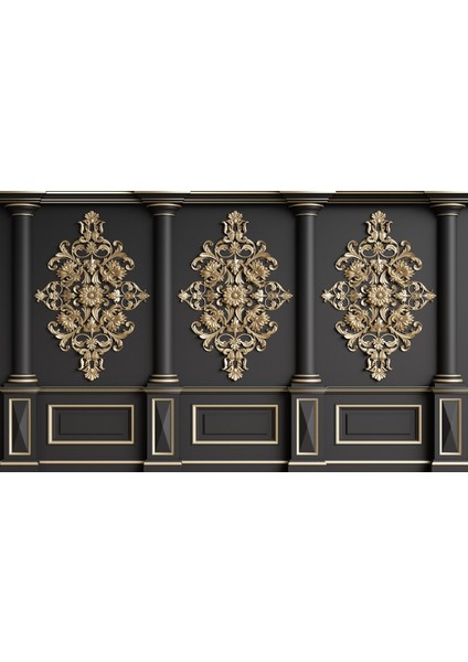 3D Dekoratif Tek Parça Duvar Kağıdı 315 x 280