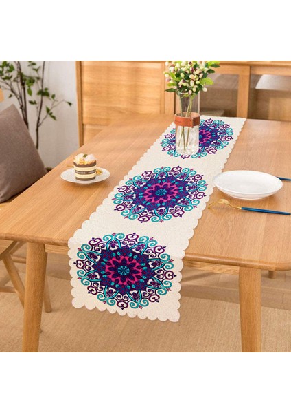 Real Homes Dijital Baskılı Dekoratif Runner