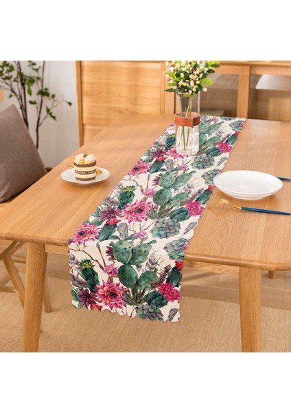 Mint Yeşili Çöl Bitkisi Modern Runner