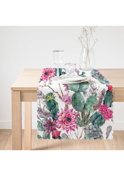 Mint Yeşili Çöl Bitkisi Modern Runner fiyatları