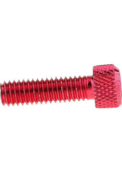 10 Adet M6X20MM Alüminyum Hex Soket Vidalar Baş Anahtar Cıvata Kırmızı (Yurt Dışından)