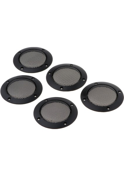 5x Araba Hoparlör Çelik Örgü Sub Woofer Subwoofer Grill Kapak 2 Inç (Yurt Dışından)