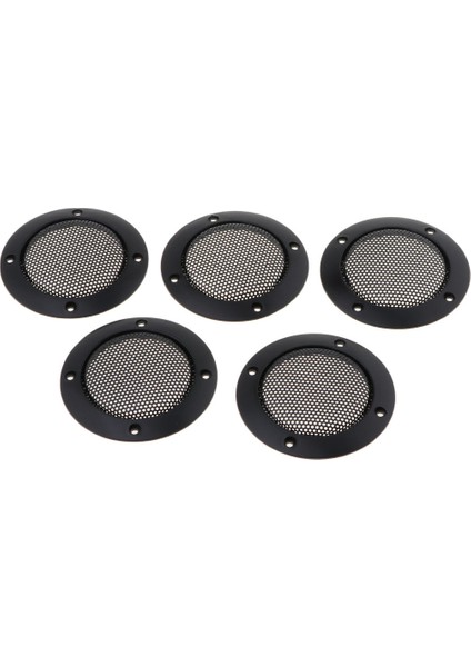 5x Araba Hoparlör Çelik Örgü Sub Woofer Subwoofer Grill Kapak 2 Inç (Yurt Dışından)