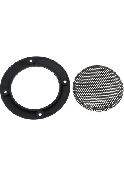 5x Araba Hoparlör Çelik Örgü Sub Woofer Subwoofer Grill Kapak 2 Inç (Yurt Dışından)