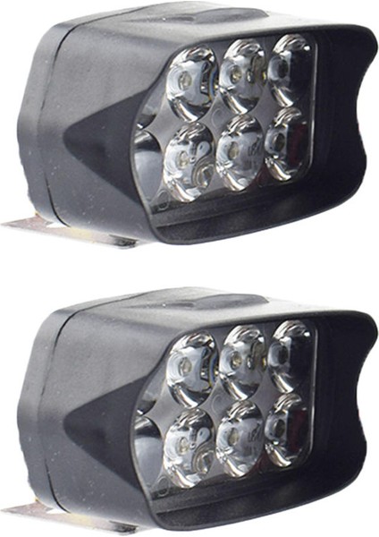 Motosikletler Su Geçirmez 12 V LED Çift Yardımcı Sis Işığı Spotlight 12 V (Yurt Dışından)