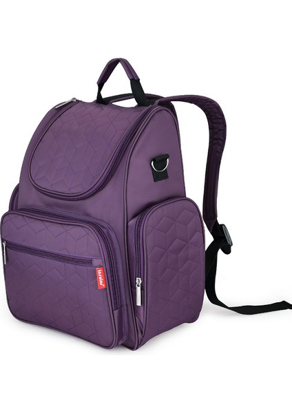 Su Geçirmez Çok Fonksiyonlu Sırt Çantası Anne Çantası Çift Omuz Büyük Kapasiteli Taşınabilir Çanta (Yurt Dışından)