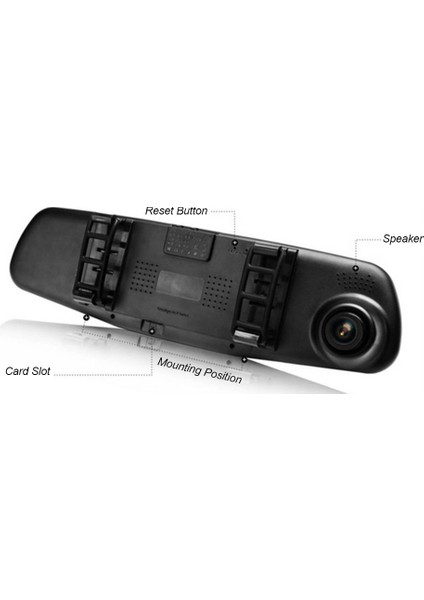 Araba Dvr Dash Kamera 170 ° Geniş Açı Lens Video Kaydedici (Yurt Dışından)
