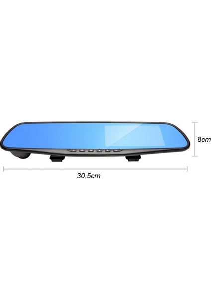 Araba Dvr Dash Kamera 170 ° Geniş Açı Lens Video Kaydedici (Yurt Dışından)