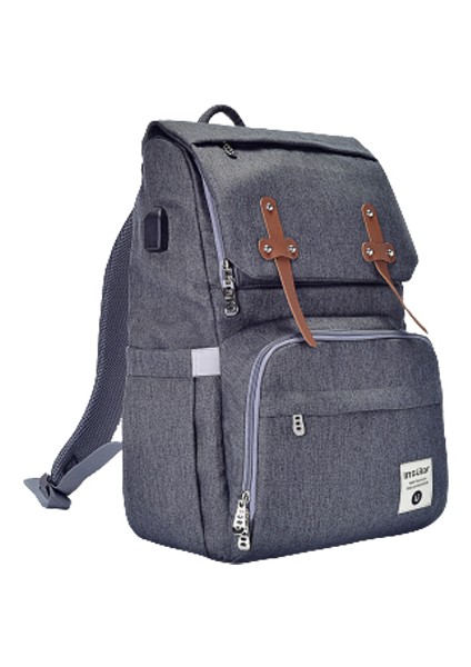 Moda Büyük Kapasiteli Çok Fonksiyonlu Omuzdan Askili Çanta Sırt Çantası Su Geçirmez Anne ve Bebek Gezi Sırt Çantası Anne Çantası (Yurt Dışından)