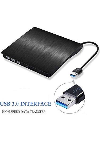 Harici DVD-R USB 3.0 Ultra Slim PRO-DVD15