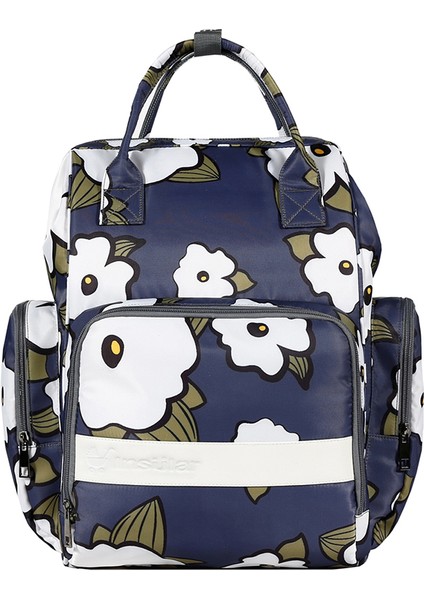 Moda Çok Fonksiyonlu Omuzdan Askili Çanta Sırt Çantası Su Geçirmez Anne ve Bebek Gezi Sırt Çantası Anne Çantası (Yurt Dışından)