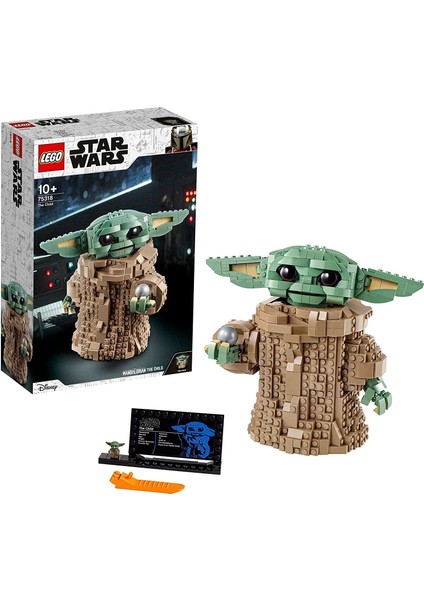 Star Wars: The Mandalorian The Child 75318 - 10 Yaş ve Üzeri Star Wars Sevenler İçin Baby Yoda Figürü İçeren Koleksiyonluk Yaratıcı Yapım Seti (1073 Parça)