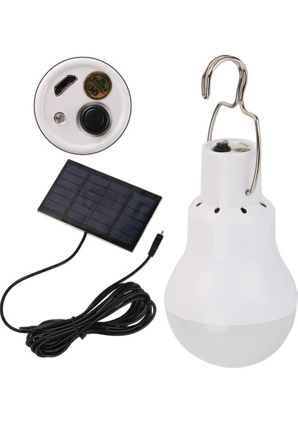 Güneş Ampul Su Geçırmez Kanca Çalışma Lambası (Yurt Dışından)