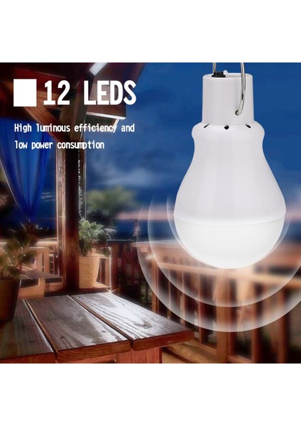 Güneş Ampul Su Geçırmez Kanca Çalışma Lambası (Yurt Dışından) fırsatları